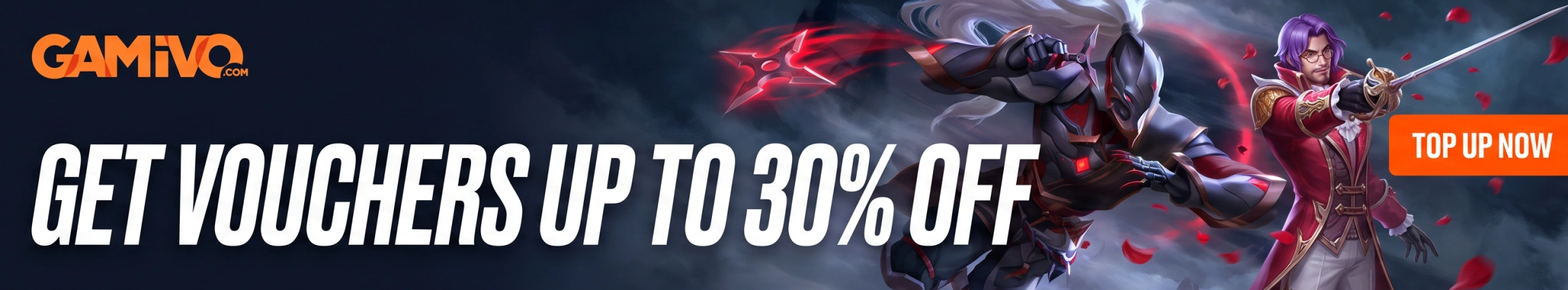 GAMIVO.com — get Arena of Valor vouchers up to 30% off